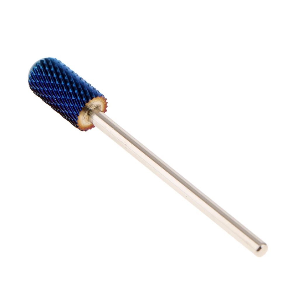 Carbide Rotary Nail Drill Bit with Smooth Round Top Nail Art Salon Manicure