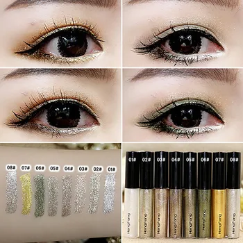 

Brand Women Shiny Long Lasting Liquid Eye Liner 8 Colors Waterproof Eyes Makeup Eyeliner Beauty Cosmetic Tool For Girls