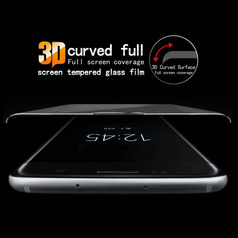 3D полное покрытие закаленное стекло для Sony Xperia XA XA1 Ultra XC X Compact XZS XZ Premium XP защита