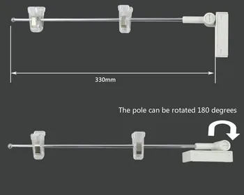 

Strong Magnetic Pop Advertising Poster Display Stand Promotions Price Tag Display Hook Sign Flag Pole Hanging Hook Banner Hanger