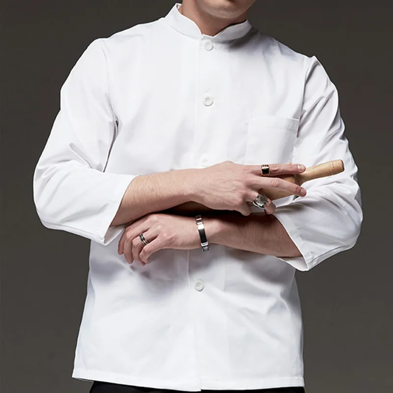 White Culinary Work Wear B75-5