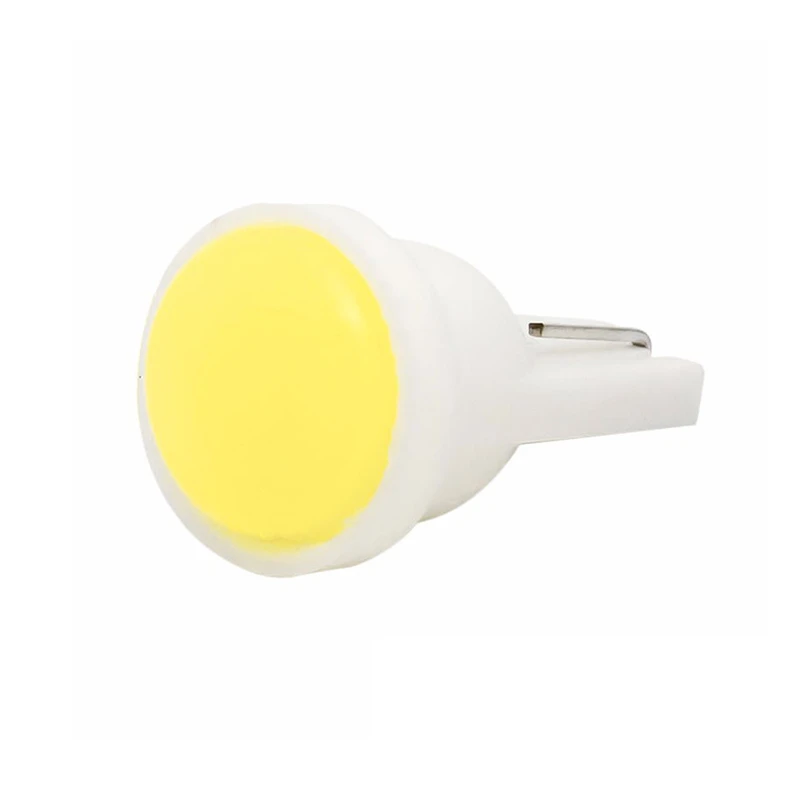 T10 Cob 1SMD Led Ceramic LED Light LED COB W5W 147 168 Wedge Door Instrument Side Light Bulb led lights .03
