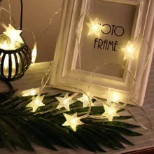 Рождественская светодиодная гирлянда, лампа, украшения для дома, вечерние, для сада, свадьбы, праздника, освещение