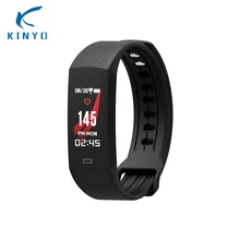 Kinyo Умный Браслет непрерывный 24 часа мониторинг сердечного ритма здоровье шаг спортивный браслет pk xaomi Mi band 3
