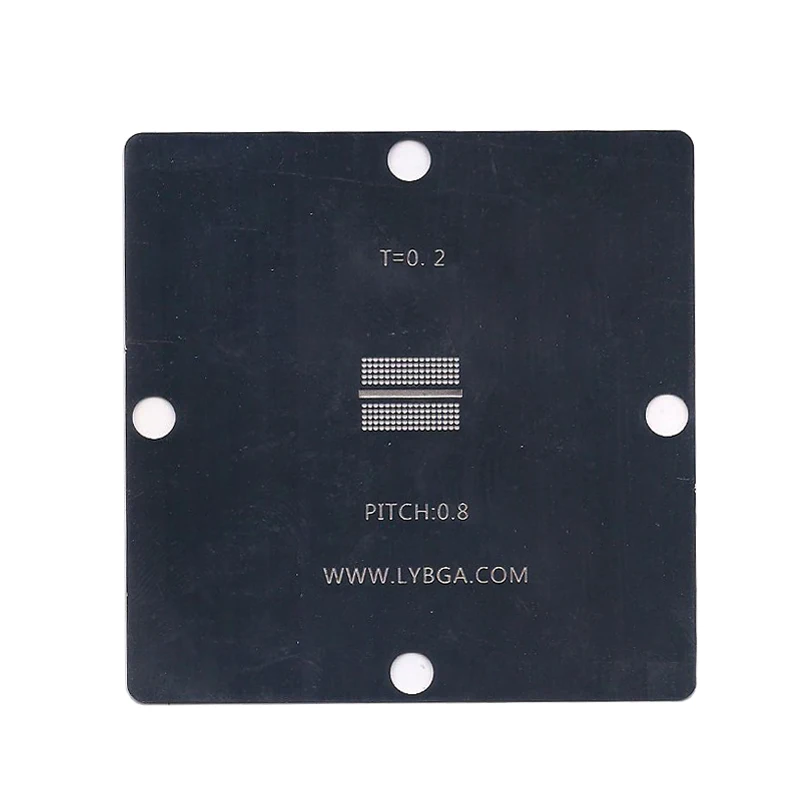 Трафарет для PS4 K4G41325FC GDDR5 90x90 мм шаг 0 8 мм|pitch| |