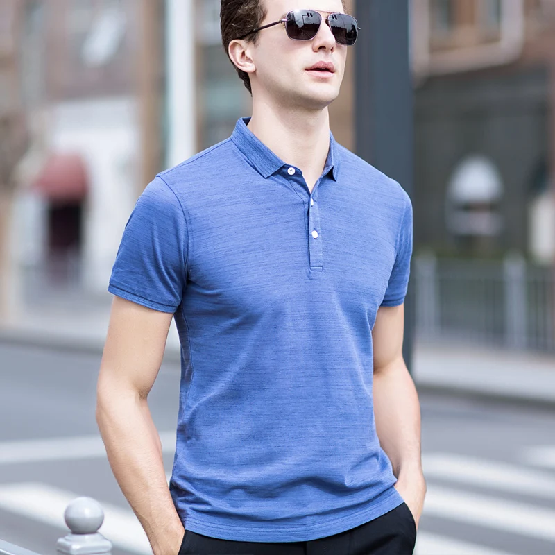 Aliexpress.com : Buy Men's Polo Shirts 2018 Summer Short Sleeve Solid ...
