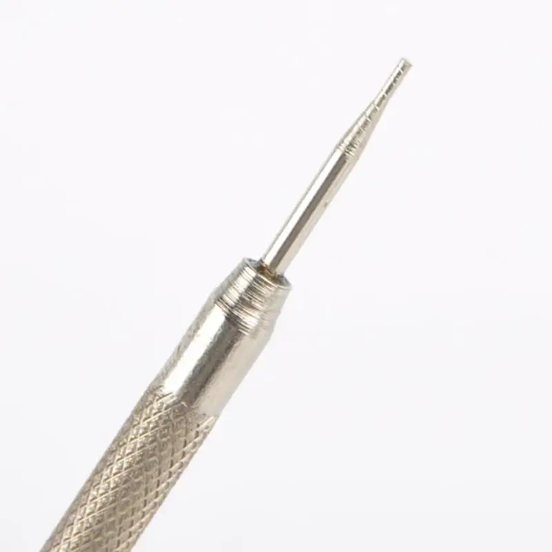 1Pc Watch Strap Band Spring Bar Pin Link Remover Repair Tool Stainless Steel Silver Double Ends Multifunction Watch Band Opener