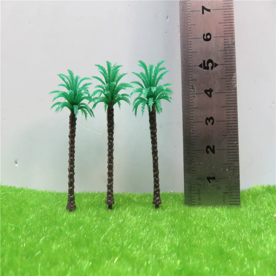 architecture scale model materials artificial miniature palm tree materials02