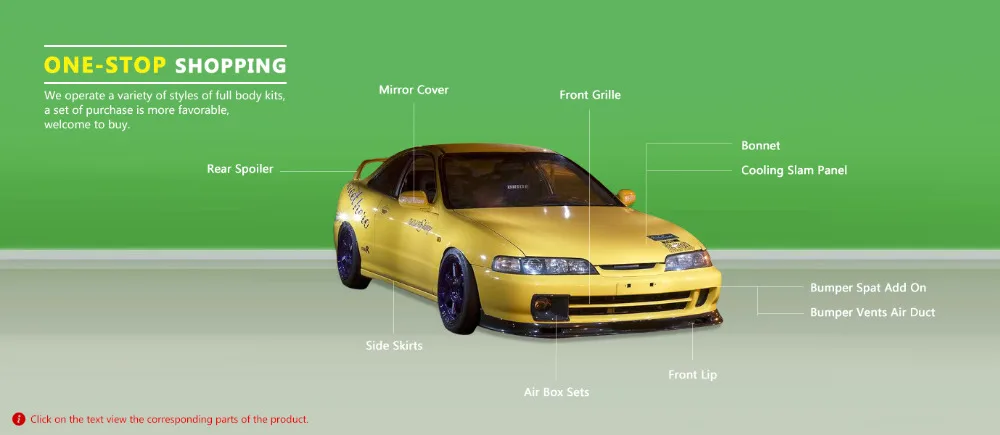 Для Honda 94-01 Integra DC2 JDM углеродное волокно передний бампер воздуховод глянцевая отделка воздухозаборник волокно Дрифт комплект гоночная отделка