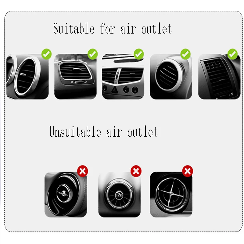 Genuine Leather Car Air Vent Mount Mobile Phone Holder For Audi A3 A4 B8 A6 Q5 C7 B5 Mercedes Benz W203 W204 W205 W124 W212 AMG