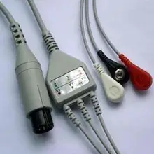 Mindray PM 7000 8000 9000 MEC-1000 ECG кабель с 3 Проводами