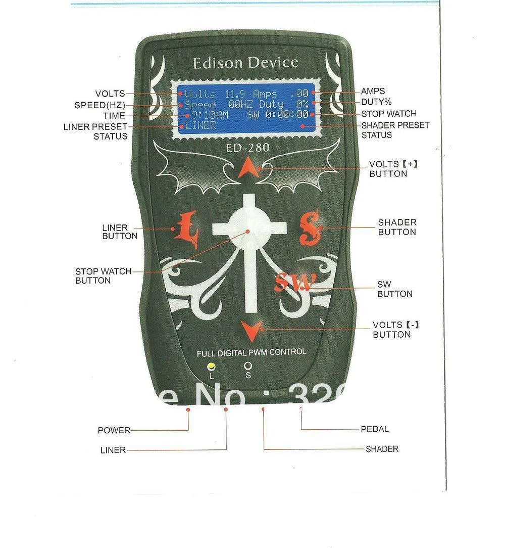 Professional Edison Device Ed280 Digital Tattoo Power Supply For Tattoo Machine Free Shipping Supply Milk Supplies To Make Jewelrysupply Transformer Aliexpress
