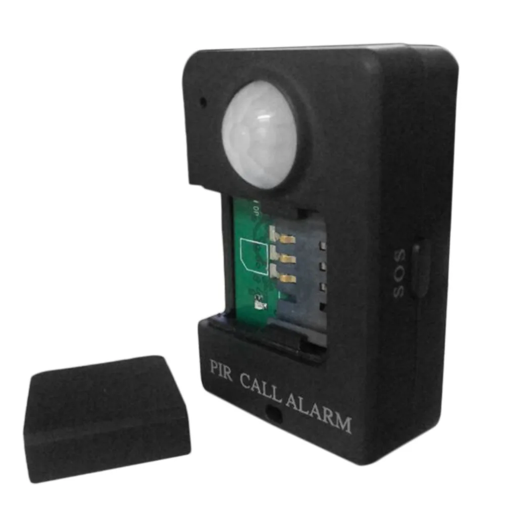 Противоугонный Детектор движения Мини GSM PIR сигнализация датчик движения сигнализация инфракрасный беспроводной GSM сигнализация с вилкой