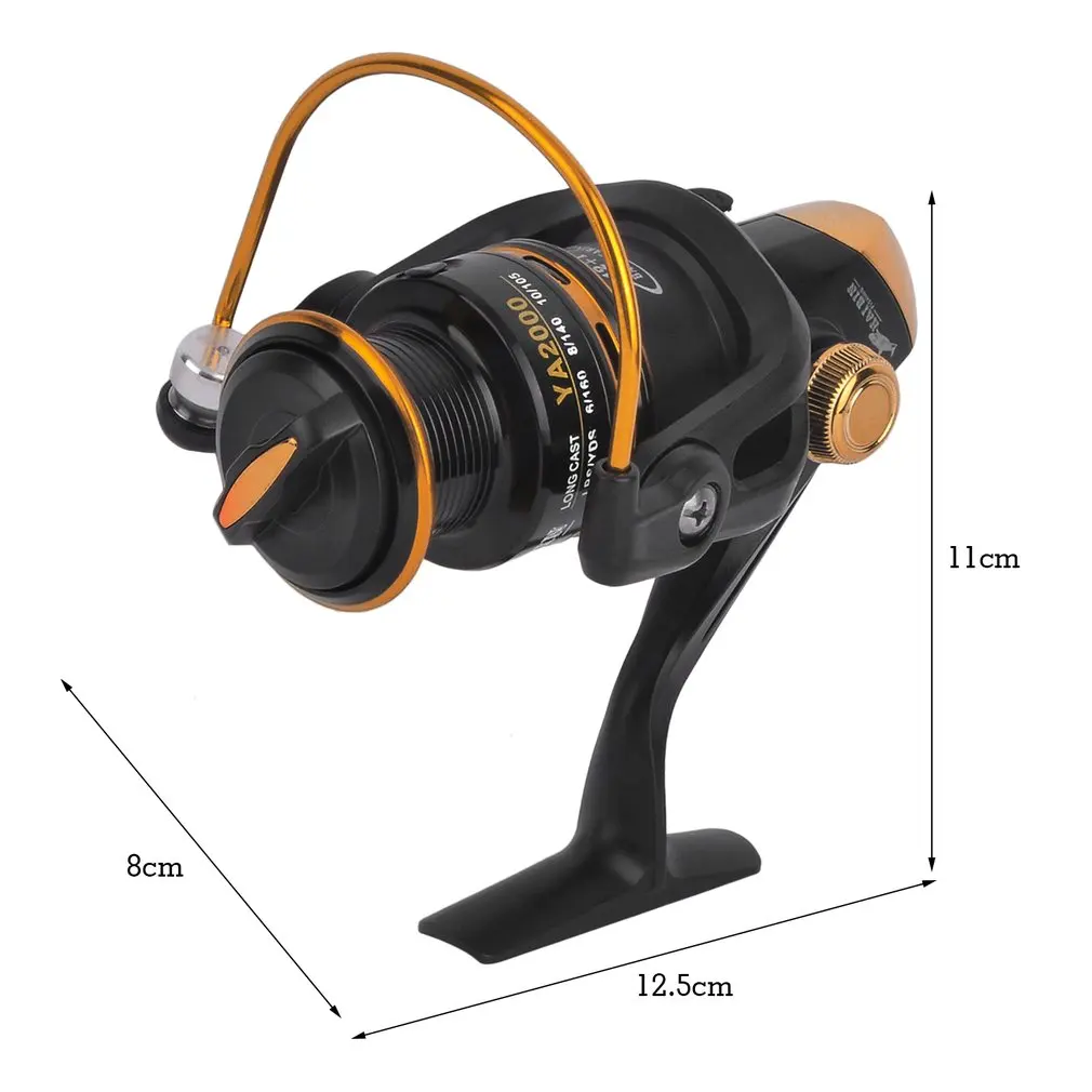 Fishing Spin Reel 12+1 Bearing Balls Super Strong Full Metal Head