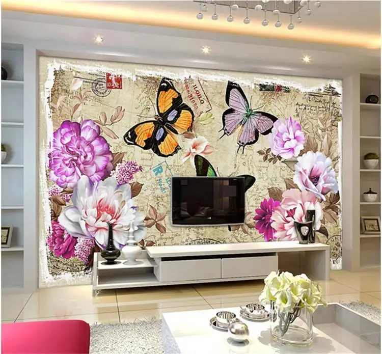 Vinyl Wall Murals popular butterfly vinyl wall murals wallpaper-buy cheap butterfly Vinyl Wall Murals popular butterfly vinyl wall murals wallpaper-buy cheap butterfly