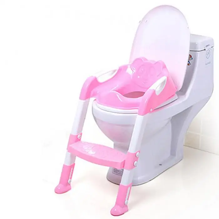 MrY складной детский горшок, тренировочный стул туалетный с регулируемая лестница, портативный детский тренировочный детский унитаз