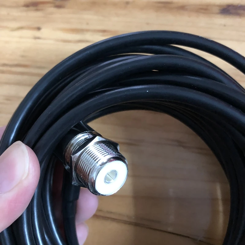 Feeder for transceiver 5m Practical Antenna Cable For Car Mobile Radio Antenna Feeder Cable SMA-Male PL259 Connector To Radio Feeder for transceiver 5m Practical Antenna Cable For Car Mobile Radio Antenna Feeder Cable SMA-Male PL259 Connector To Radio