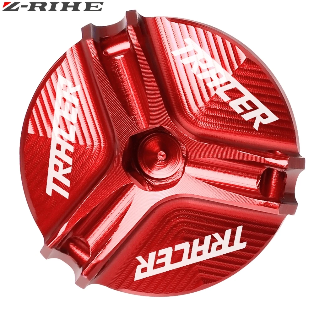 Аксессуары для мотоциклов M20* 2,5 моторная сливная вилка сливная Гайка Для Стакана Крышка для YAMAHA TRACER 900 GT MT09 MT-09 - Цвет: Красный