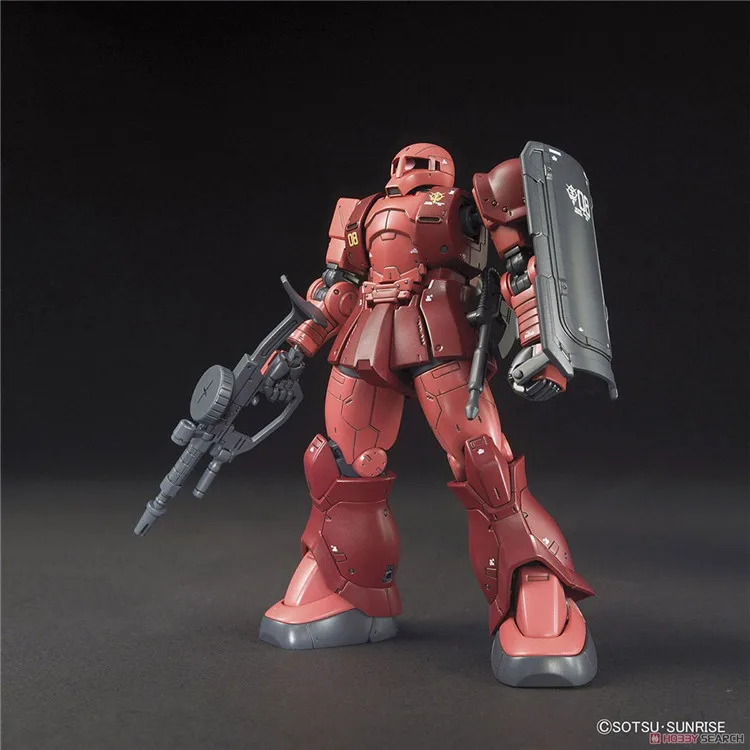 Bandai HG GTO Gundam 1/144 MS 05 Происхождение ZAKU I CHAR AZNABLE сборные модельные комплекты фигурки