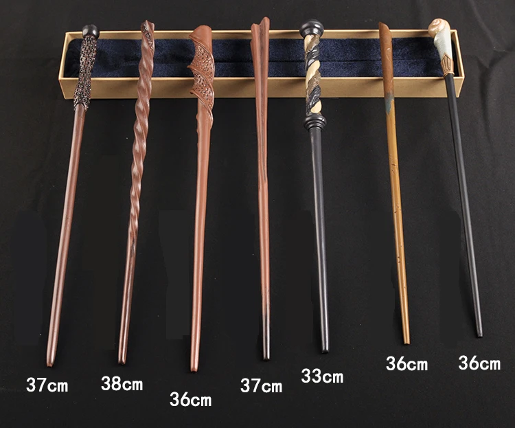 Волшебник железный металлический сердечник с фантастическими животными палочка, где найти их волшебная палочка Newt палочка Хэллоуин Рождество