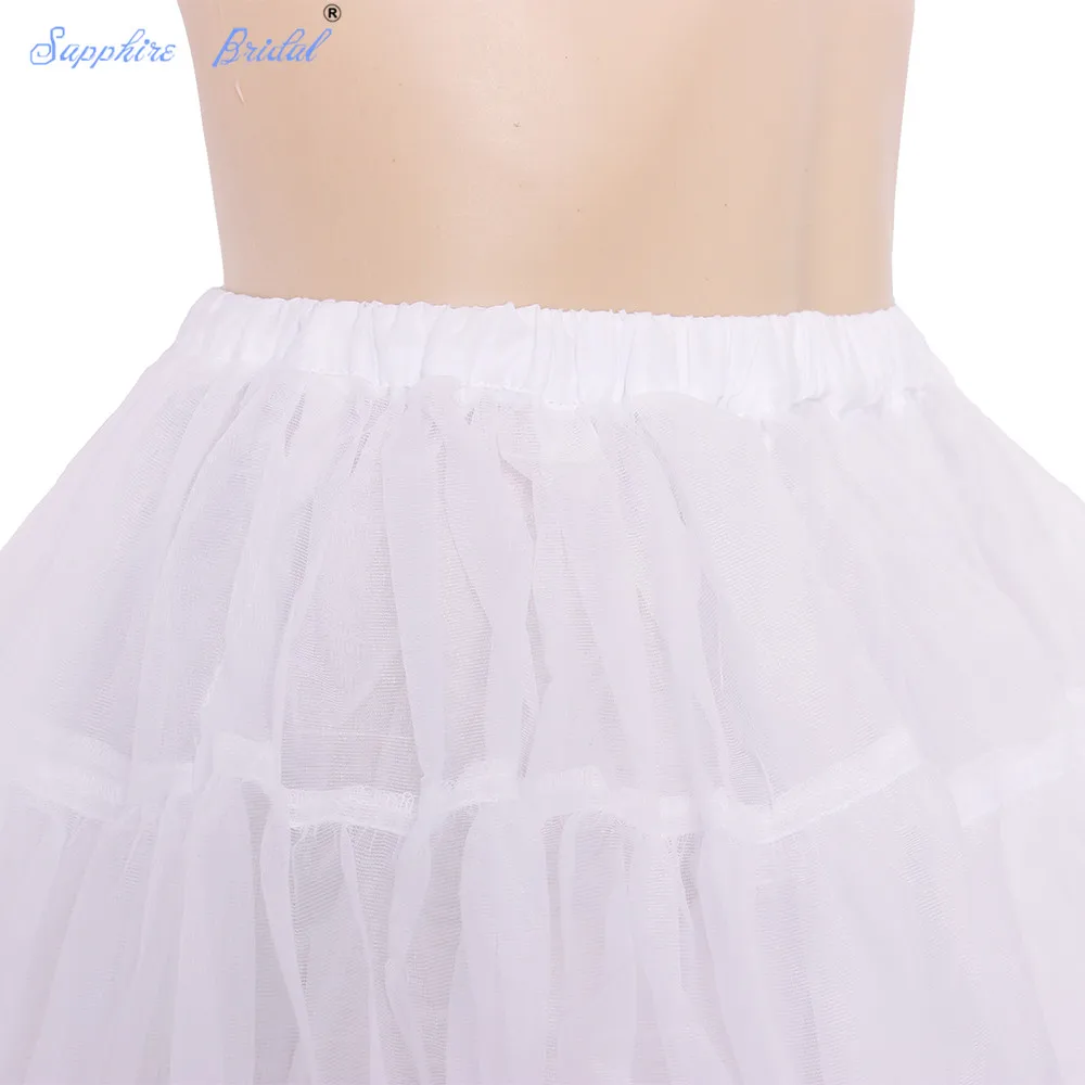 Sapphire Bridal настоящая фотография наивысшего качества Тюль Нижняя юбка нижняя юбка-кринолин короткое платье s m l xl для детей и взрослых