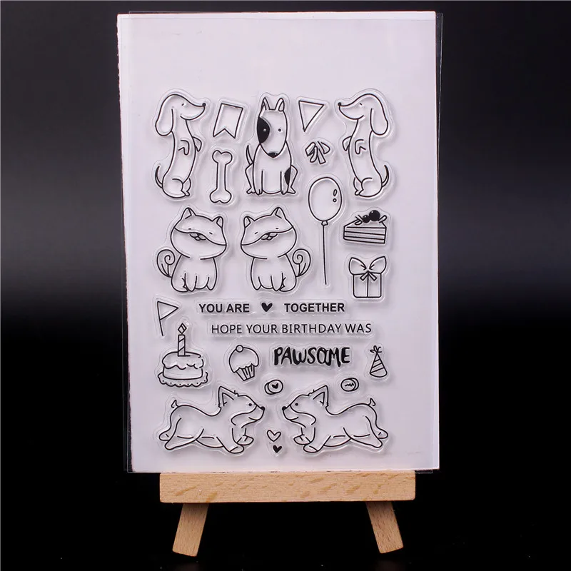 Rubber Silicone Clear Stamps for Scrapbooking Tampons Transparents Seal Background Stamp Card Making Diy Animal
Rubber Silicone Clear Stamps for Scrapbooking Tampons Transparents Seal Background Stamp Card Making Diy Animal