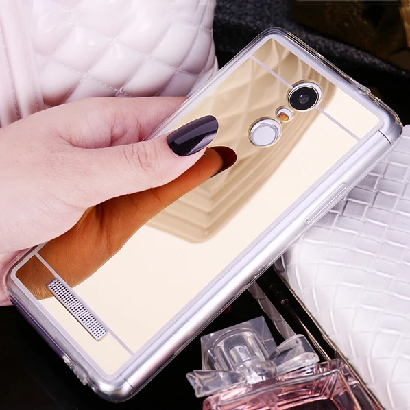 Зеркальный мягкий чехол для Xiaomi Mi5 Mi5C Mi5S Plus Redmi 3S Pro Prime Note 4 3 2 4A 4X чехлы телефонов|case