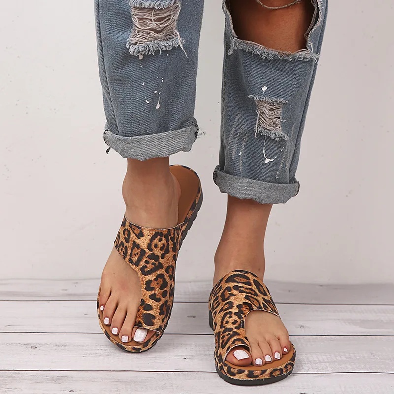 

Large Size 35-43 Women's Outdoor Sandals Orthopedic Small Circle Beach Shoes Summer Wedge Shoes Women's Casual Flat Sandals 2019