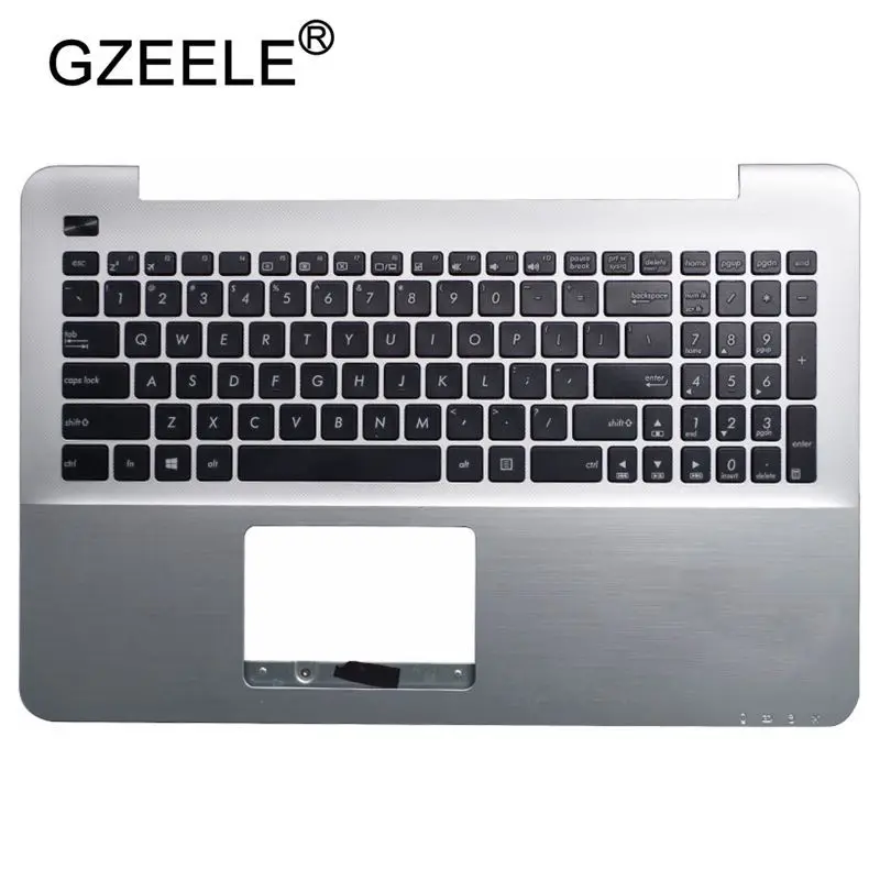 

US keyboard palmrest upper case for ASUS K555 A555 X555 K555L A555L X555L W519L Y583L SILVER