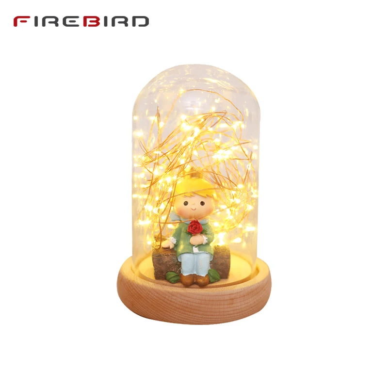 

LED Night Lights Creative Desk Lamps Indoor Holiday Lighting Distinctive Gift Starry Sky LED String Table Decorative Bulbs NL02