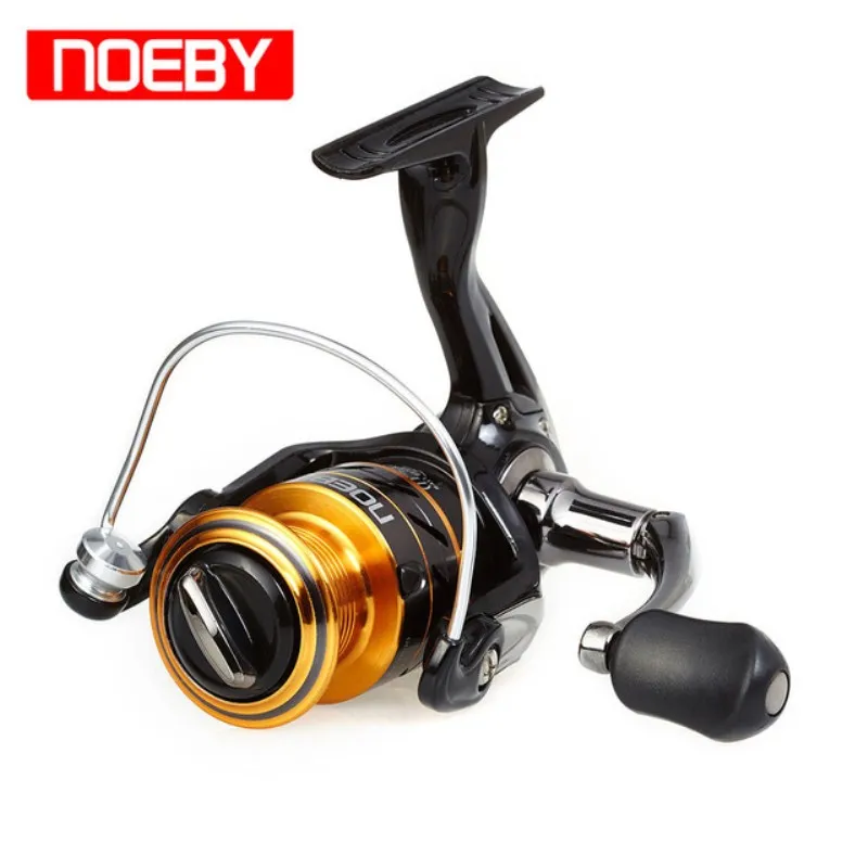 

NOEBY LEISURE K2 2000-5000 Size 6BB 5.5:1 Spinning Reel 30kg Drag Full Metal+TRP Moulinet Spinning Carrete De Pesca Fishing Coil