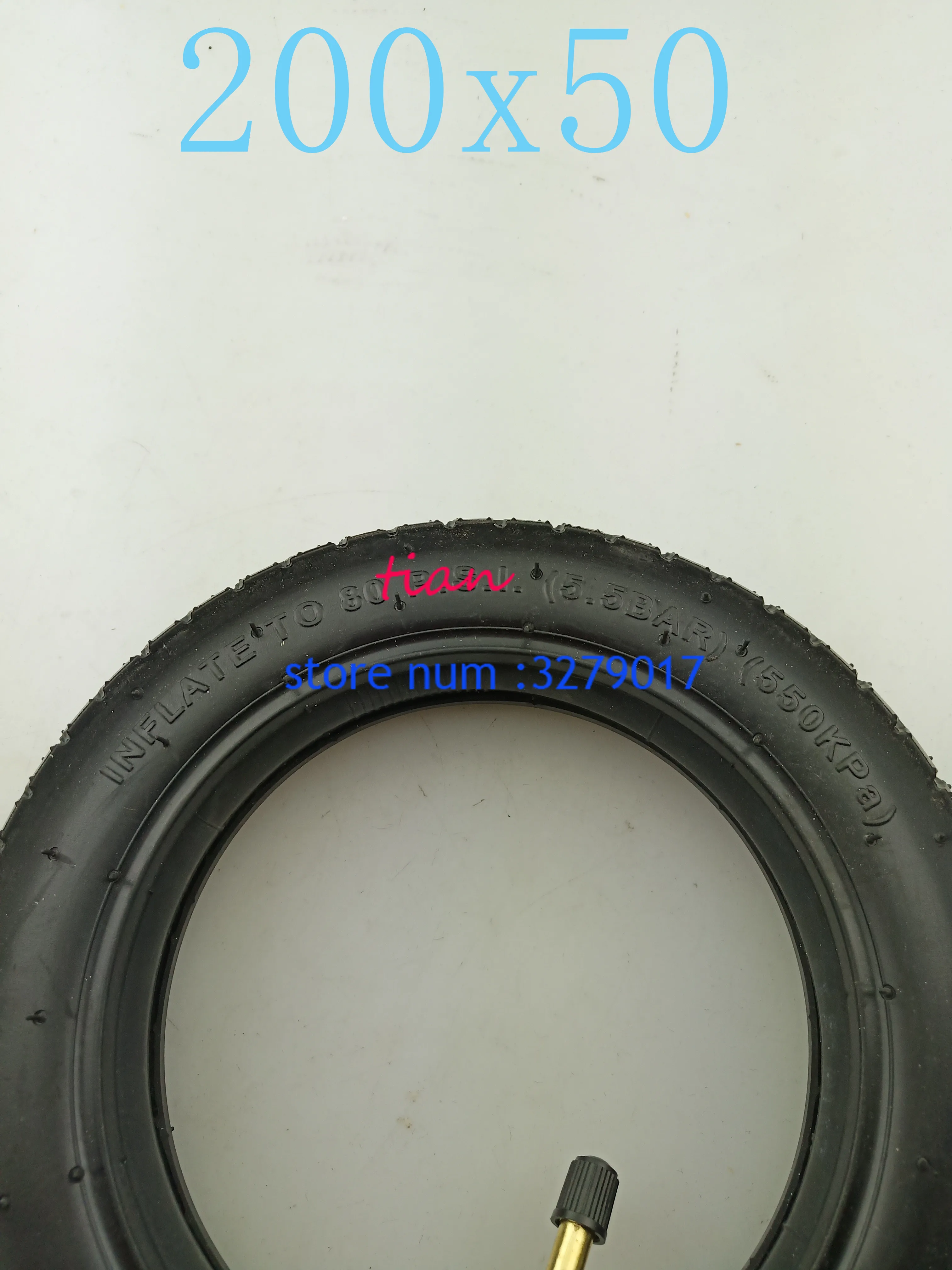 Free Shipping Good Quality Size 200x50 Explosion-proof Electric Bike Scooter Tyres for 8 Inch Motorcycle Tire Gas Scooter Tyre