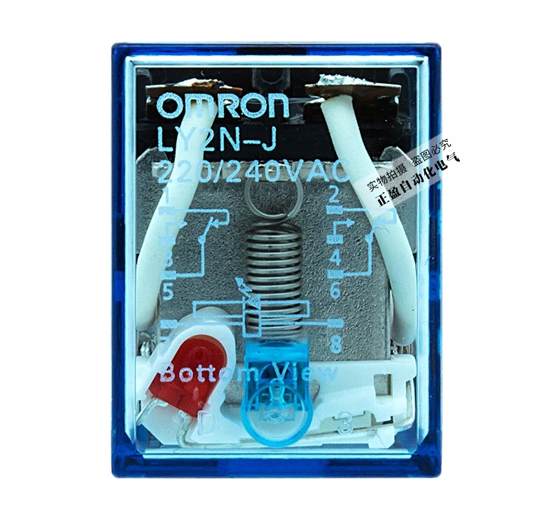 Оригинальный и аутентичный с Omron небольшое промежуточное реле LY2N-J LY2NJ AC220V HH62P-L