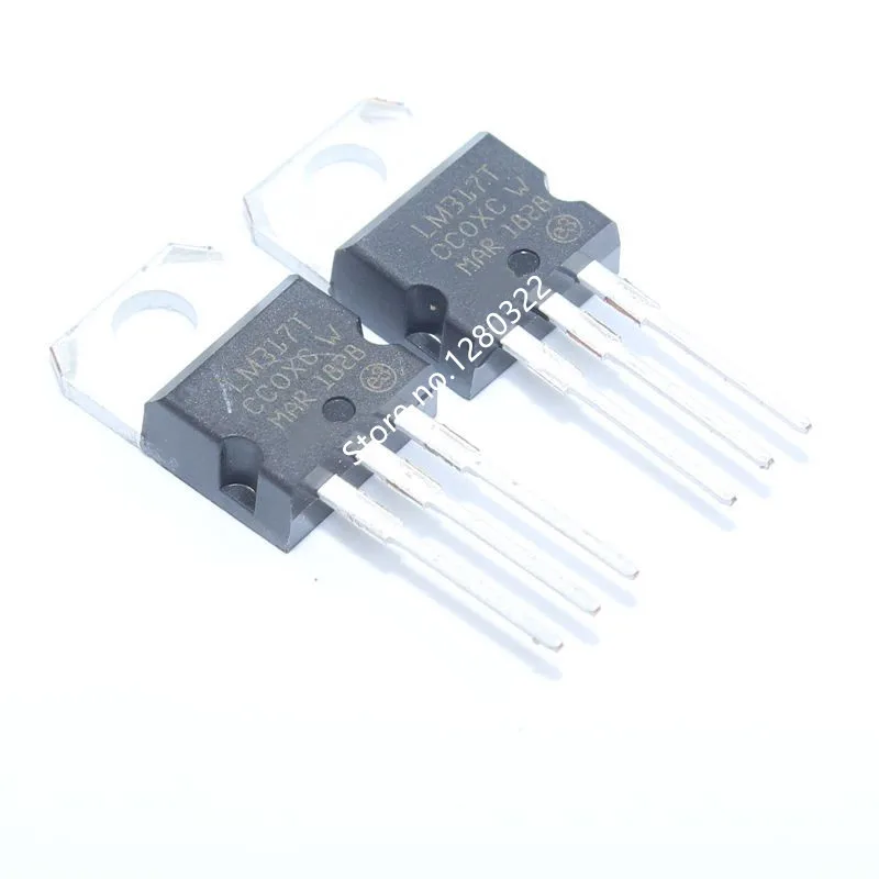 10 шт. Новинка LM317T LM317 TO 220 1 2 V 37V 1.5A фотооригинальная фотография|Интегральные схемы|