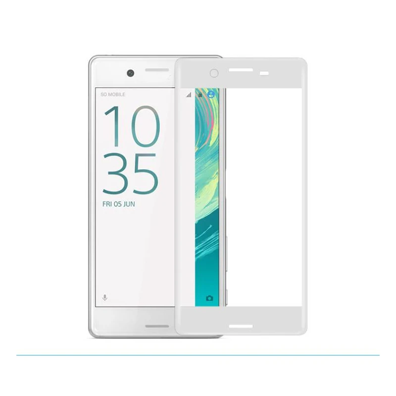 Закаленное стекло с полным покрытием для Sony Xperia XZS XZ Premium X Compact XA XA1