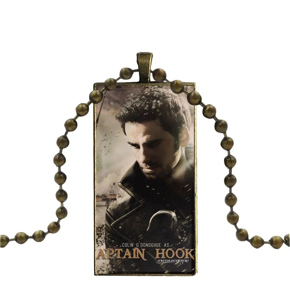 Once Upon A Time Book серийное ожерелье с принтом модная Длинная цепочка прямоугольным