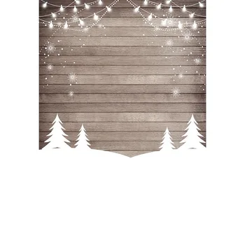 

Photographic background Christmas gray wood wall snowflake backdrop photocall new photobooth vinyl photography G-767