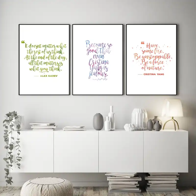 Grey S Anatomy Inspirational Quotes Prints Dorm Wall Decor Prints Dorm Wall Decor