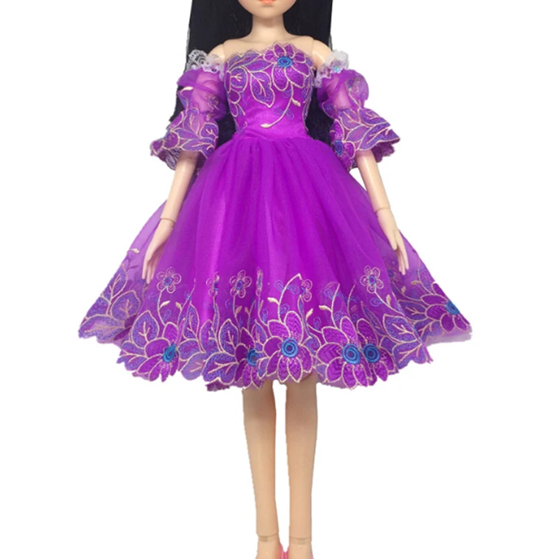 

New Sleeve Princess Fashion Dress Accessories Clothing for 60CM For s Doll Toy (Not Include Doll)