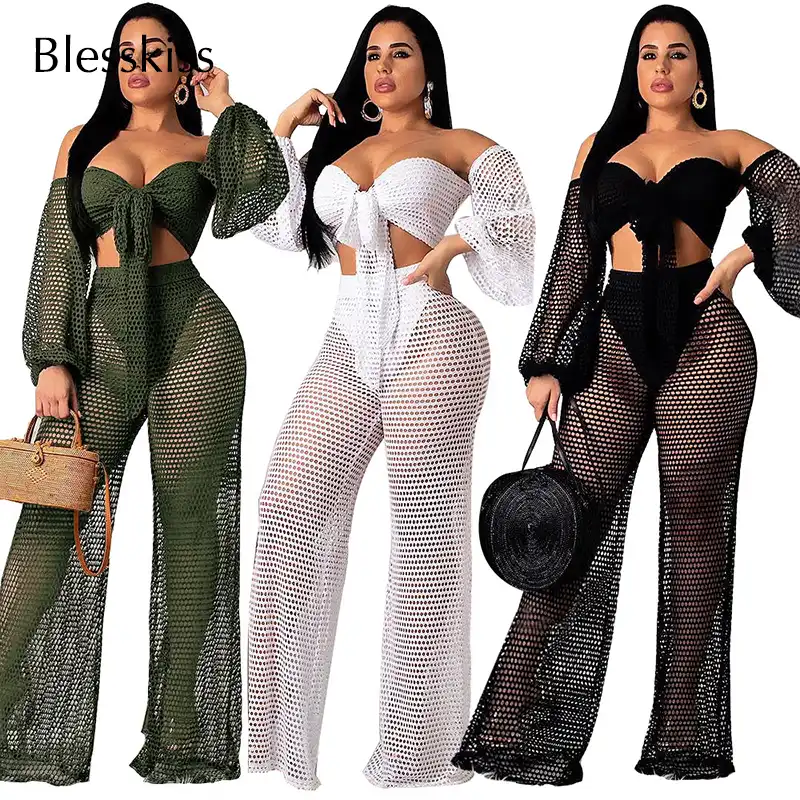 2 piece swim cover ups