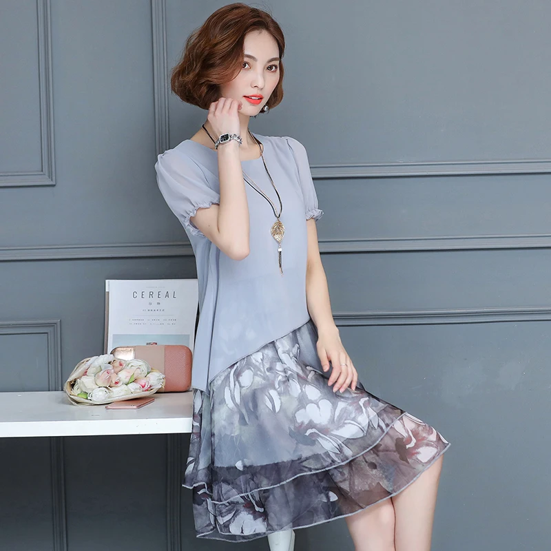 4xl Большие размеры женская одежда 2018 весна лето стиль корейский vestidos Новое