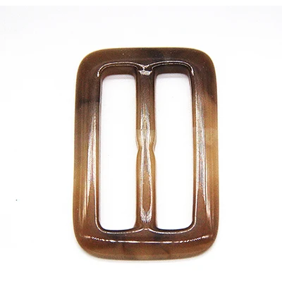 1 pack black white coffee resin belt buckle for Luggage women dress overcoat windcoat decoration garment accessories DIY - Цвет: Coffee306