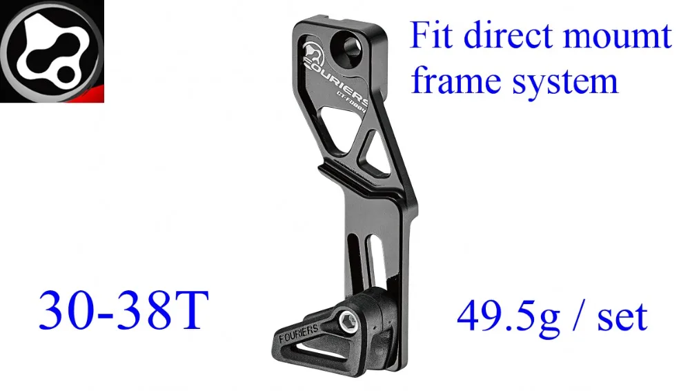 Best FOURIERS Bike Bicycle Aluminum alloy full CNC Direct Mount Chain Guide Catcher Keeper 1*System Single Ring Chain Device 30T-38T 0 Best FOURIERS Bike Bicycle Aluminum alloy full CNC Direct Mount Chain Guide Catcher Keeper 1*System Single Ring Chain Device 30T-38T 0