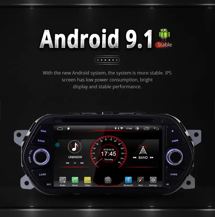 Best LJDA Android 9.1 Car DVD Player For Fiat Tipo Egea 2015 2016 2017 WIFI Car Multimedia Stereo GPS 1 Din Car Radio Quad Core RDS 1