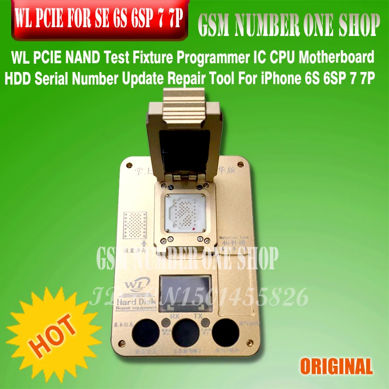 WL PCIE NAND Flash ic chip -GSMJUSTONCCT-6S-7P-B