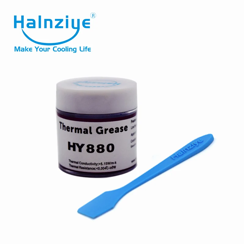 

free shipping cost HY880 20pcs/lot 10g in the small can for CPU&GPU cooler thermal grease / thermal paste / thermal compound