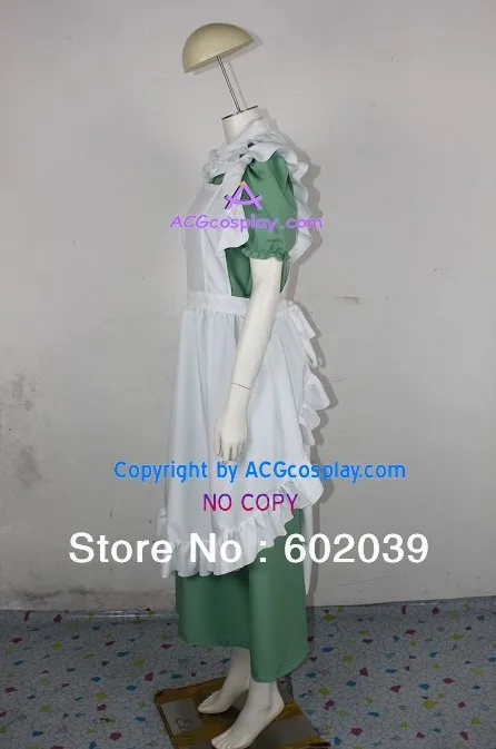 Hetalia Little Italy Maid Косплей Костюм включает украшение для волос ACG Косплей