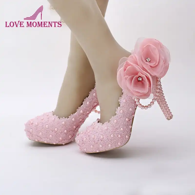 Venta Zapatos Rosas En Stock