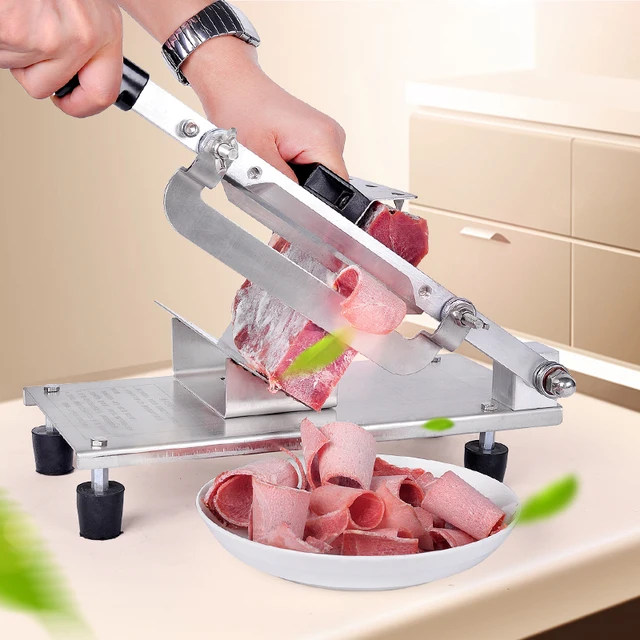 Commercial/Household Manual meat cutter Mutton Beef slicer Frozen meat