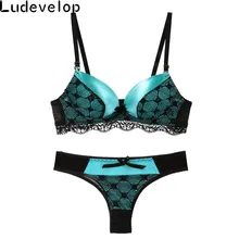 Горячая Распродажа, сексуальное женское нижнее белье, наборы с вышивкой, глубокий v-образный вырез, кружевной комплект с бюстгальтером, губчатое нижнее белье, бюстгальтер для молодых девушек, короткие наборы